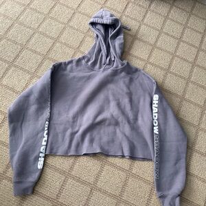Shadow hill cropped hoodie